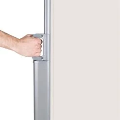 Bari 316 Seitenmarkise Seitenrollo 300x160cm Aluminium Creme -Gartendekorations Geschäft 10028013 yy 0004 titel Blumfeldt Bari 316 Seitenmarkise