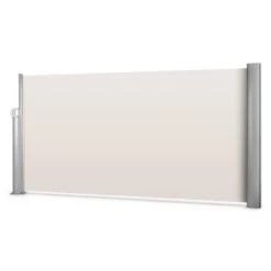 Bari 316 Seitenmarkise Seitenrollo 300x160cm Aluminium Creme -Gartendekorations Geschäft 10028013 yy 0008 titel Blumfeldt Bari 316 Seitenmarkise