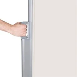 Bari 318 Seitenmarkise Seitenrollo 300x180cm Aluminium Creme -Gartendekorations Geschäft 10028016 yy 0004 titel Blumfeldt Bari 318 Seitenmarkise