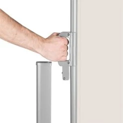 Bari 320 Seitenmarkise Seitenrollo 300x200cm Aluminium Creme -Gartendekorations Geschäft 10028019 yy 0005 titel Blumfeldt Bari 320 Seitenmarkise