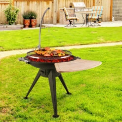 Delion Galgen-Schwenkgrill Feuerschale Ø80cm Hochfuß Seilzug Edelstahl 12 Delion Galgen-Schwenkgrill Feuerschale Ø80cm Hochfuß Seilzug Edelstahl -Gartendekorations Geschäft 10028487 yy 0003 logo