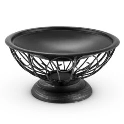 Tulip Feuerschale Ø75cmGrill Feuerstelle Funkenschutz Stahl Brüniert 12 Tulip Feuerschale Ø75cmGrill Feuerstelle Funkenschutz Stahl Brüniert -Gartendekorations Geschäft 10028582 yy 0004 detail 04 Blumfeldt Tulip Feuerschale 75cm Grill