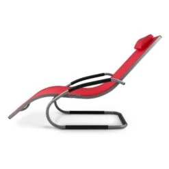 Sunwave Gartenliege Liegestuhl Schwingliege Relax Aluminium Rot -Gartendekorations Geschäft 10028707 yy 0004 titel side 03 Blumfeldt Sunwave Gartenliege