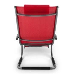 Sunwave Gartenliege Liegestuhl Schwingliege Relax Aluminium Rot -Gartendekorations Geschäft 10028707 yy 0005 titel back 04 Blumfeldt Sunwave Gartenliege