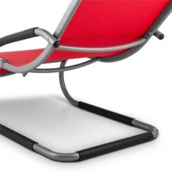 Sunwave Gartenliege Liegestuhl Schwingliege Relax Aluminium Rot -Gartendekorations Geschäft 10028707 yy 0008 detail 07 Blumfeldt Sunwave Gartenliege