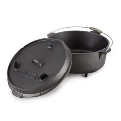 Hotrod 145 Dutch Oven BBQ-Topf 12 Qt / 11,4 Liter Gusseisen Schwarz -Gartendekorations Geschäft 10029168 yy 0005 logo