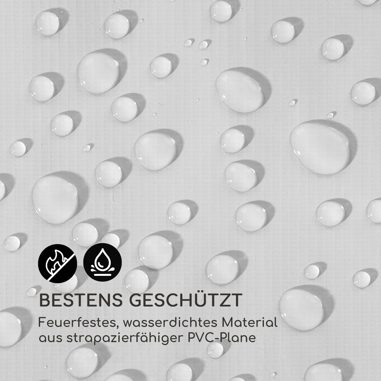 Sommerfest 3x6m 500 G/m² Partyzelt Festzelt PVC Wasserdicht Feuerfest 4 Sommerfest 3x6m 500 G/m² Partyzelt Festzelt PVC Wasserdicht Feuerfest – Bild 4