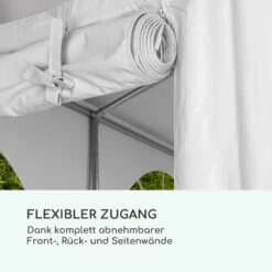 Sommerfest 4x6m 500 G/m² Partyzelt Festzelt PVC Wasserdicht Verzinkt -Gartendekorations Geschäft 10029434 de 0007 logo