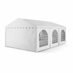 Sommerfest 4x6m 500 G/m² Partyzelt Festzelt PVC Wasserdicht Verzinkt
