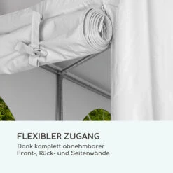 Sommerfest 4x6m 500 G/m² Partyzelt Festzelt PVC Wasserdicht Feuerfest -Gartendekorations Geschäft 10029435 de 0007 logo