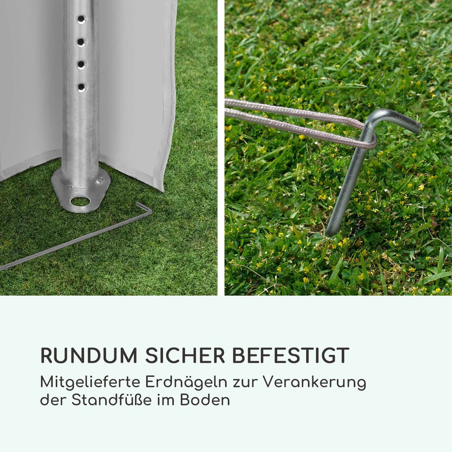 Sommerfest 5x10m 500 G/m² Partyzelt Festzelt PVC Wasserdicht Feuerfest 9 Sommerfest 5x10m 500 G/m² Partyzelt Festzelt PVC Wasserdicht Feuerfest – Bild 9