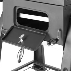 Bigfoot Holzkohlegrill Smoker BBQ-Grill 55 X 40 Cm Stahl Schwarz -Gartendekorations Geschäft 10029763 yy 0005 detail Klarstein Bigfoot BBQ Grill Smoker