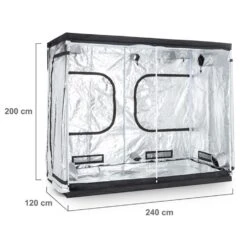 Eden Grow XL Growbox Growzelt Homegrow Indoor 240x120x200cm -Gartendekorations Geschäft 10029769 yy 0004 logo grow tent
