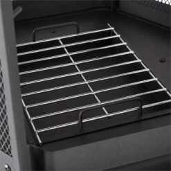 Mandala Gartenkamin Feuerstelle Thermolack Inkl. Schürhaken -Gartendekorations Geschäft 10030147 yy 0004 detail Fire Basket black