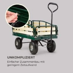 Ventura Handwagen Bollerwagen Schwerlast 300 Kg Stahl -Gartendekorations Geschäft 10030403 de 0007 logo