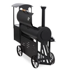 Dampflok Smoker Grill 3 Mm Stahl Schwarz -Gartendekorations Geschäft 10030555 yy 0005 titel Train Grill