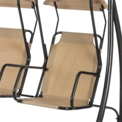 Skywalker Hollywoodschaukel Gartenschaukel 180 Cm 2 Sitze Sonnendach -Gartendekorations Geschäft 10030567 yy 0006 detail Blumfeldt Skywalker Hollywoodschaukel