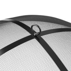 Mithras Feuerschale Ø75cm Funkenschutz Ø60cm Grillrost Gusseisen Stahl -Gartendekorations Geschäft 10031450 yy 0005 detail Blumfeldt Mithras Feuerschale