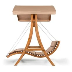 Bermuda Hollywoodschaukel Gartenschaukel 130 Cm 2-Sitzer Sonnensegel 8 Bermuda Hollywoodschaukel Gartenschaukel 130 Cm 2-Sitzer Sonnensegel -Gartendekorations Geschäft 10031459 yy 0004 titel side Blumfeldt Bermuda Hollywoodschaukel 130cm