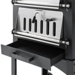 Pizzaiolo Perfetto Pizzaofen 30,5x30,5cm Echtstein 1,2mm Stahl Mobil -Gartendekorations Geschäft 10032130 yy 0005 detail pizzaiolo perfet pizzaofen