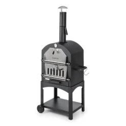 Pizzaiolo Perfetto Pizzaofen 30,5x30,5cm Echtstein 1,2mm Stahl Mobil -Gartendekorations Geschäft 10032130 yy 0011 titel pizzaiolo perfet pizzaofen