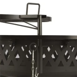 Rosario 3-in-1-Feuerschale Ø120cm | 70cm Grill | Tischplatte Stahl 13 Rosario 3-in-1-Feuerschale Ø120cm | 70cm Grill | Tischplatte Stahl -Gartendekorations Geschäft 10032141 yy 0006 detail Blumfeldt Rosario 3in1 Feuerschale