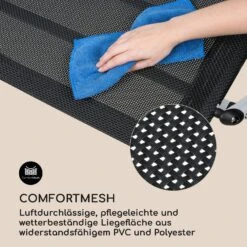 The Big Easy Schwingliege Silber, Wetterfest 350 Kg Max. UV- Schutz 11 The Big Easy Schwingliege Silber, Wetterfest 350 Kg Max. UV- Schutz -Gartendekorations Geschäft 10032241 de 0004 logo