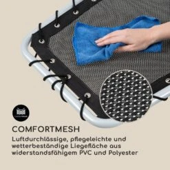 The Chiller Schwingliege 77x85x173cm 360 Comfort ComfortMesh Schwarz -Gartendekorations Geschäft 10032242 de 0006 logo