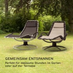 The Chiller Schwingliege 77x85x173cm 360 Comfort ComfortMesh Schwarz -Gartendekorations Geschäft 10032242 de 0008 logo