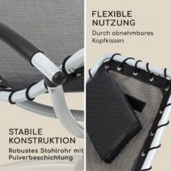 The Chiller Schwingliege 77x85x173cm 360 Comfort ComfortMesh Schwarz -Gartendekorations Geschäft 10032242 de 0009 logo