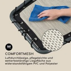 The Chiller Schwingliege 77x85x173cm 360 Comfort ComfortMesh Beige -Gartendekorations Geschäft 10032243 de 0006 logo