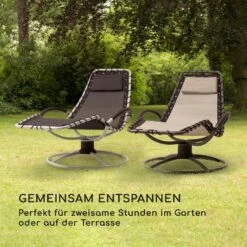 The Chiller Schwingliege 77x85x173cm 360 Comfort ComfortMesh Beige -Gartendekorations Geschäft 10032243 de 0008 logo