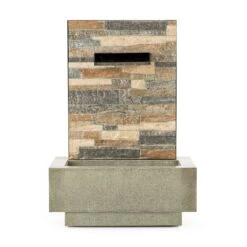 Watergate Gartenbrunnen In/Outdoor 15W Pumpe 10m Kabel Verzinkt -Gartendekorations Geschäft 10032262 yy 0008 front