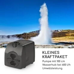 Imperia Gartenbrunnen In/Outdoor 10W Pumpe 10m Kabel Verzinkt -Gartendekorations Geschäft 10032263 de 0008 logo