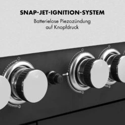 Tomahawk 4.2 SBG Gasgrill 6 Brenner 20,7 KW 64x42cm Grill Edelstahl -Gartendekorations Geschäft 10032308 de 0004 logo