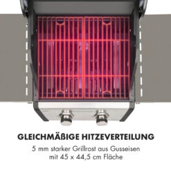 Lucifer 2.0-T Gasgrill 2 X 3,5 KW Brenner 45x44cm Grill Edelstahl 14 Lucifer 2.0-T Gasgrill 2 X 3,5 KW Brenner 45x44cm Grill Edelstahl -Gartendekorations Geschäft 10032455 de 0006 logo