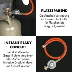 Lucifer 2.0-T Gasgrill 2 X 3,5 KW Brenner 45x44cm Grill Edelstahl 16 Lucifer 2.0-T Gasgrill 2 X 3,5 KW Brenner 45x44cm Grill Edelstahl -Gartendekorations Geschäft 10032455 de 0008 logo