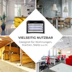 Mosquito Ex 4000 Insektenvernichter 30W UV-Licht 100m² Schwarz -Gartendekorations Geschäft 10032466 de 0004 logo