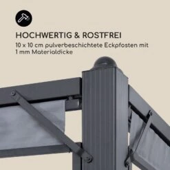 Pantheon Cortina Pavillon Mit Dach 3x3m 4 Seitenteile -Gartendekorations Geschäft 10032525 de 0007 logo