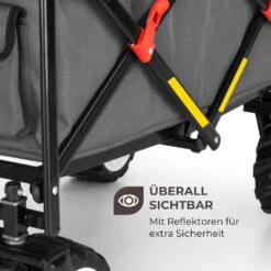 Easy Rider Bollerwagen Bis 70kg Teleskopstange Zusammenklappbar Grau -Gartendekorations Geschäft 10032541 de 0005 logo