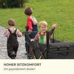 Easy Rider Bollerwagen Bis 70kg Teleskopstange Zusammenklappbar Grau -Gartendekorations Geschäft 10032541 de 0008 logo