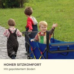 Easy Rider Bollerwagen Bis 70kg Teleskopstange Zusammenklappbar Blau -Gartendekorations Geschäft 10032542 de 0008 logo