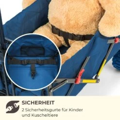 Easy Rider Bollerwagen Bis 70kg Teleskopstange Zusammenklappbar Blau -Gartendekorations Geschäft 10032542 de 0009 logo