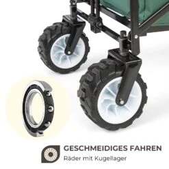 Easy Rider Bollerwagen Bis 70kg Teleskopstange Zusammenklappbar Grün -Gartendekorations Geschäft 10032543 de 0004 logo
