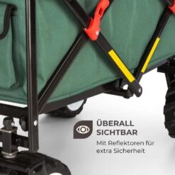 Easy Rider Bollerwagen Bis 70kg Teleskopstange Zusammenklappbar Grün -Gartendekorations Geschäft 10032543 de 0005 logo