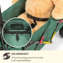 Easy Rider Bollerwagen Bis 70kg Teleskopstange Zusammenklappbar Grün -Gartendekorations Geschäft 10032543 de 0009 logo