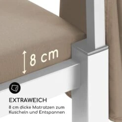 Senator Lounge Gartenliege 188x208x205cm Sonnendach Polyester Stahl 16 Senator Lounge Gartenliege 188x208x205cm Sonnendach Polyester Stahl -Gartendekorations Geschäft 10032569 de 0008 logo