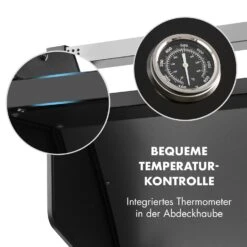 Highgrade 4 IB Gasgrill 6 Brenner 19,8 KW 71x46cm Grill Edelstahl -Gartendekorations Geschäft 10032580 de 0007 logo