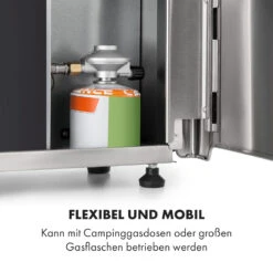 Crossfire Vertikaler Gasgrill 800°C Infrarot-Brenner 12.000 BTU Silber -Gartendekorations Geschäft 10033288 de 0004 logo