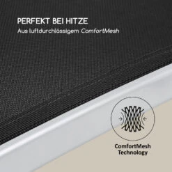 Sun Valley Sonnenliege Zusammenklappbar Kopfkissen Schwarz -Gartendekorations Geschäft 10033307 de 0005 logo